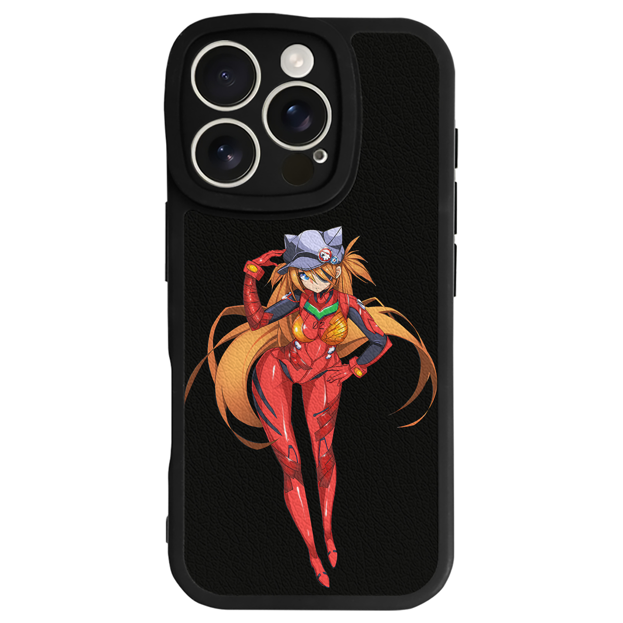 （画像用） EVA 新世紀エヴァンゲリオン 【iPhone 16シリーズ対応】シリコンスマホケース（レザー調） 材質：シリコン